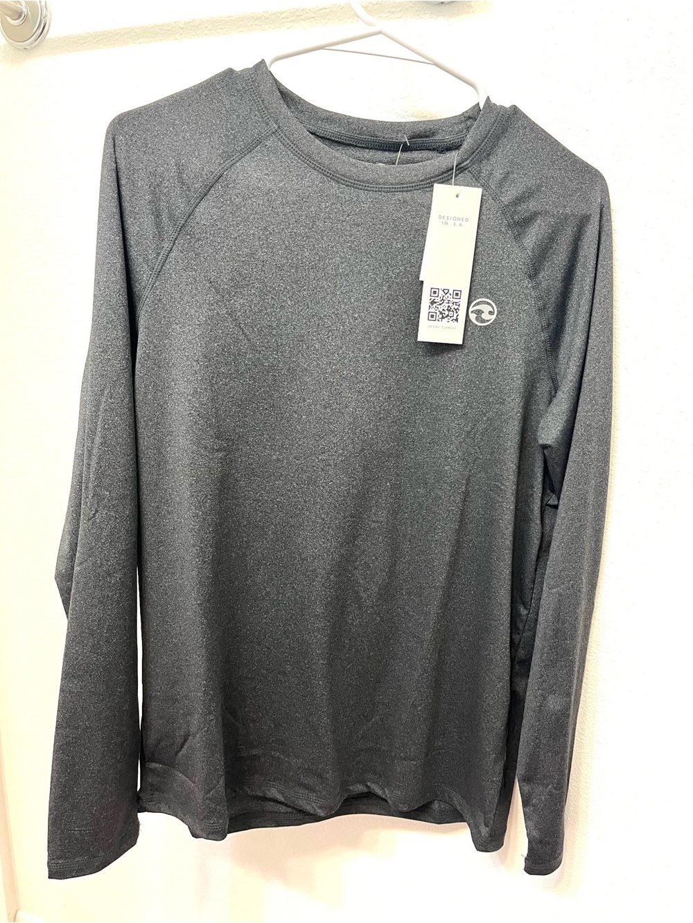 Men's Long-Sleeve Performance Shirt - Black